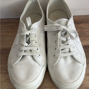 Women’s Superga Cotu White Shoes 7.5